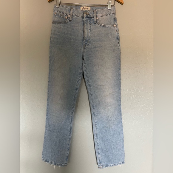 NWOT Madewell Slim Demi-Boot Jeans in Bellmeade Wash, size 25 - Picture 3 of 7